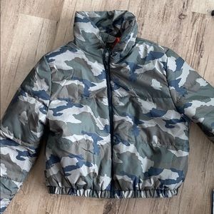 Camo Bomber Jacket